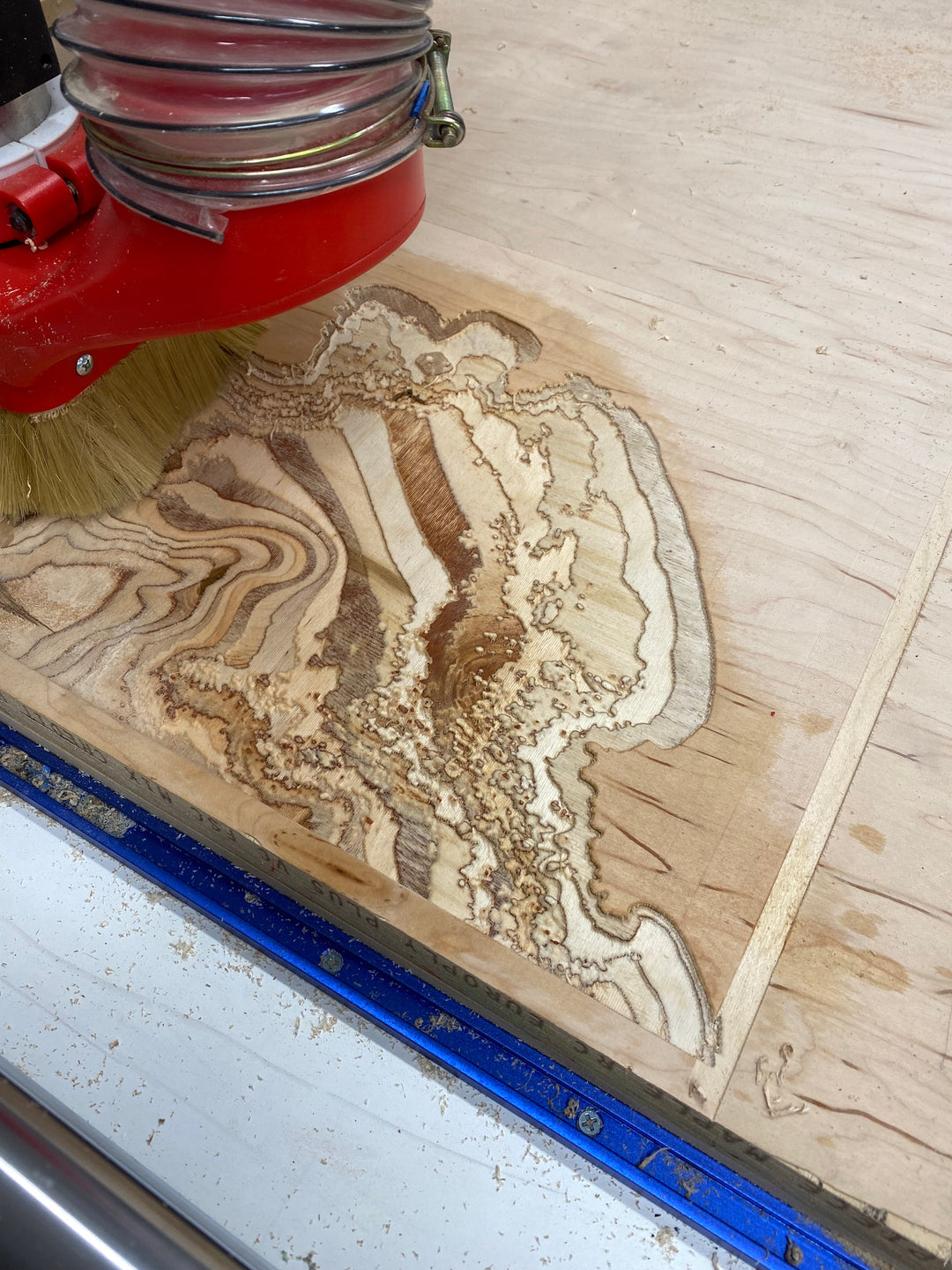 Custom Map - 3D CNC and Engraved